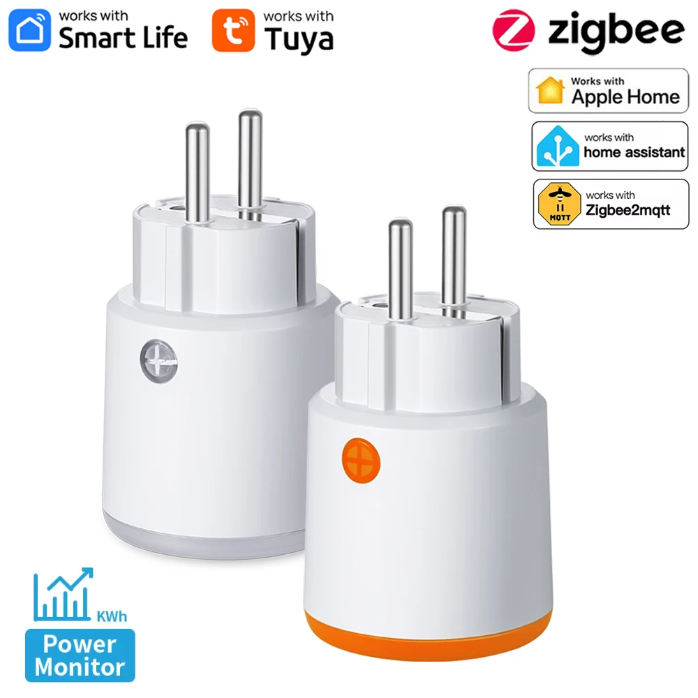 Smart Plug Zigbee 16A - Haozee Tuya Smart Zigbee Plug Socket