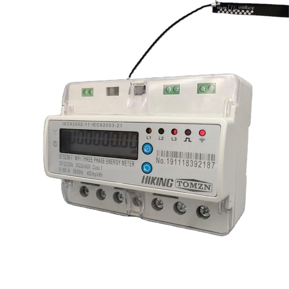 Energy Meter Din Rail Wifi - 3 Phase 60A Remote Control Wifi