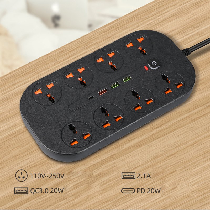Smart Plug Surge Protector - Power Strip Surge Protector Electrical Sockets