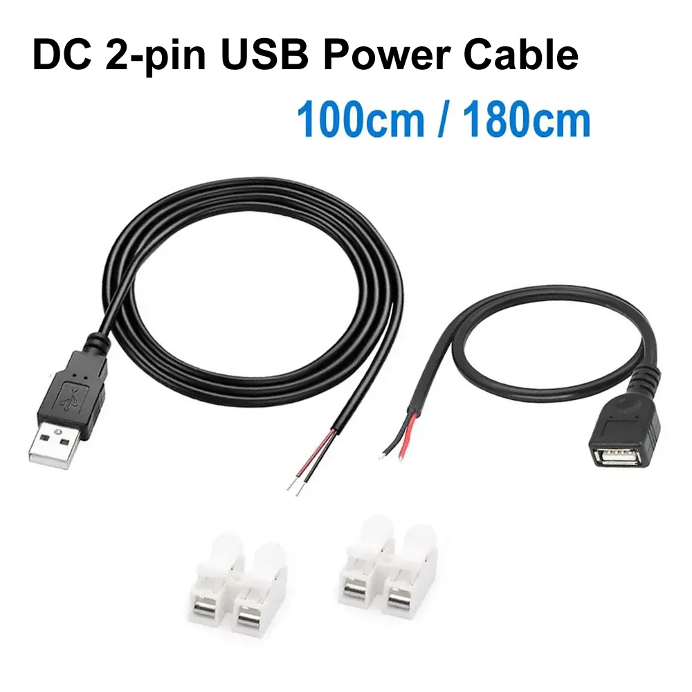 Smart Plug Matter Thread - DC 2-pin USB Power Cable USB