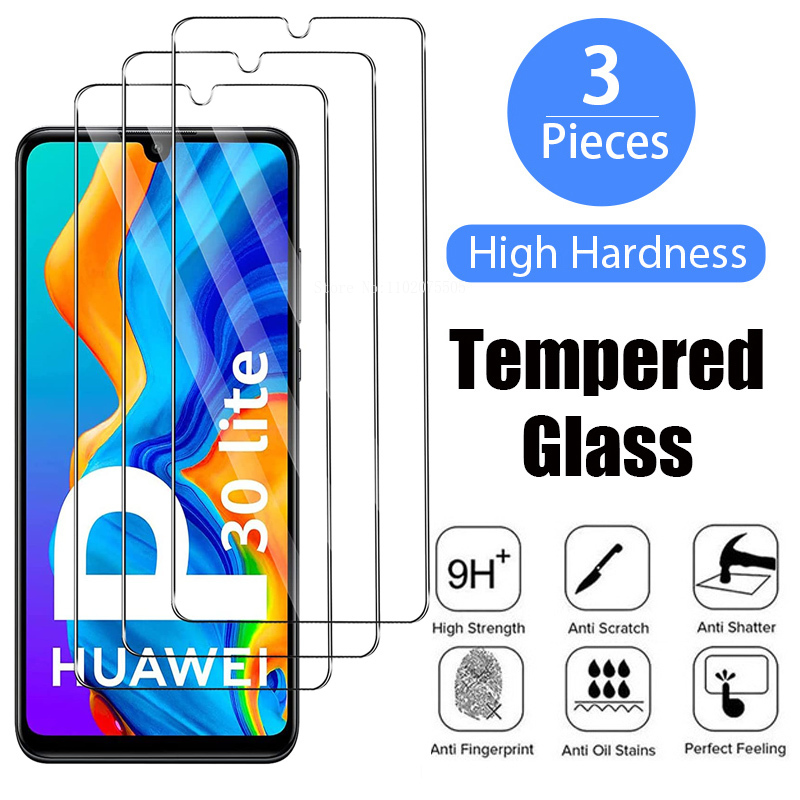 Smart Plug Surge Protector - 3Pcs Tempered Glass For Huawei P30