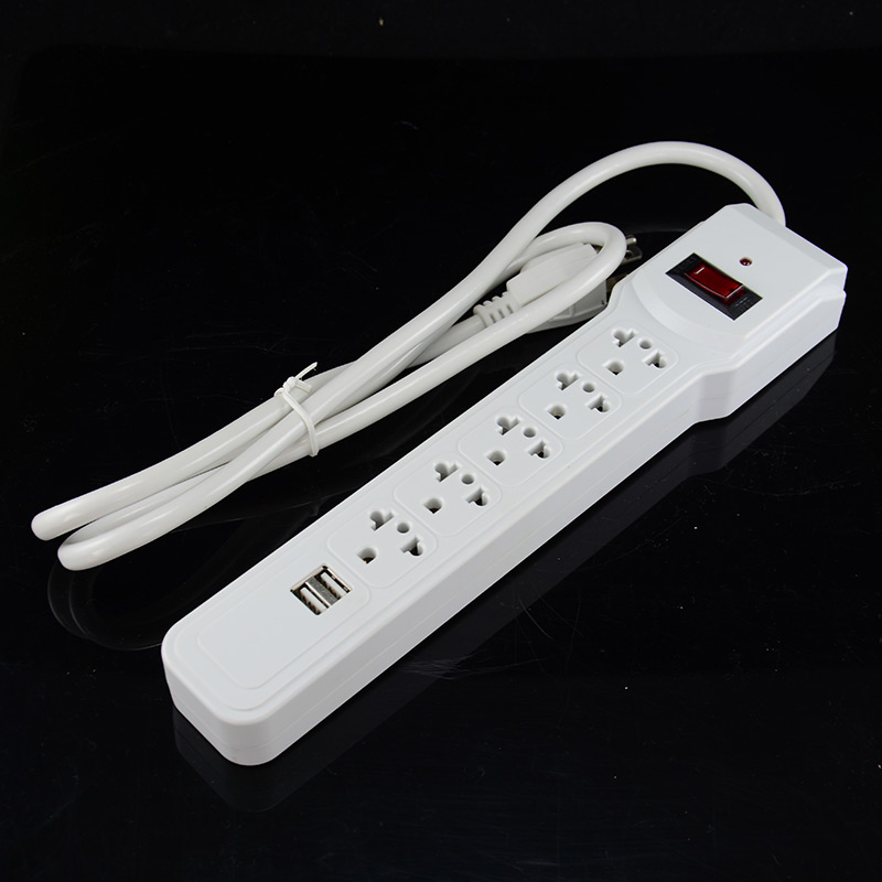 Smart Plug Surge Protector - Smart 3 USB Power Strip Socket