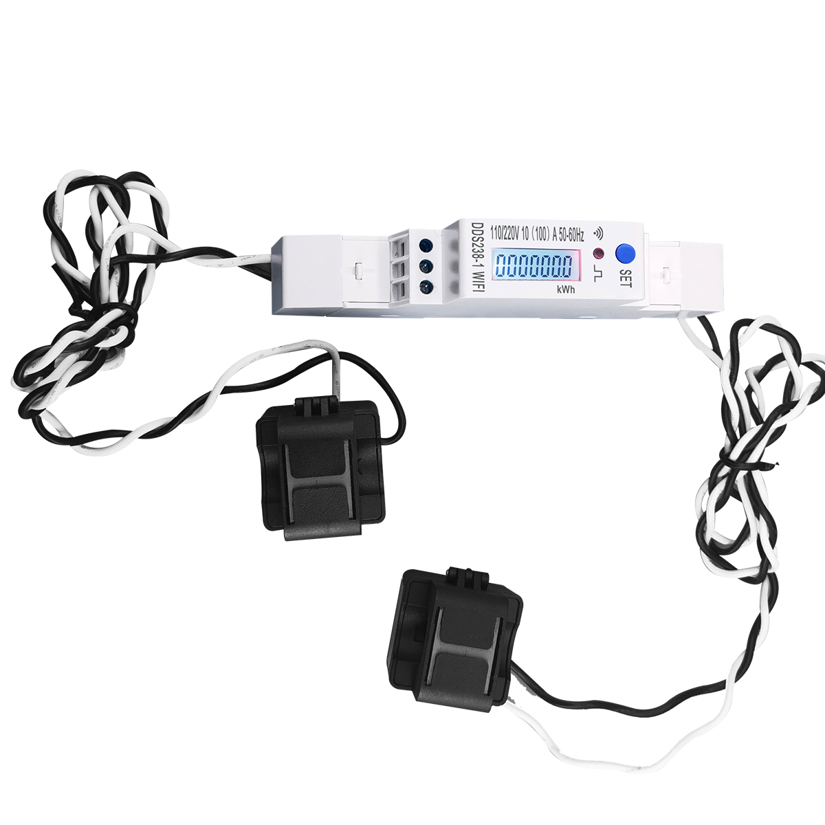 Energy Meter Din Rail Wifi - 100A Din Rail 18mm 2 Phase