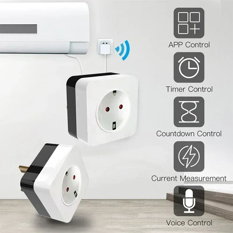 16A Tuya WiFi Smart Plug Socke - Smart Plug Energy Monitoring Wifi review and price