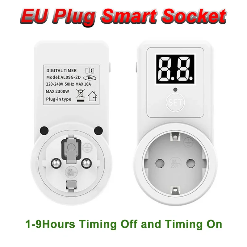 Digital Countdown Timer EU Plu - Smart Socket With Timer Countdown review and price