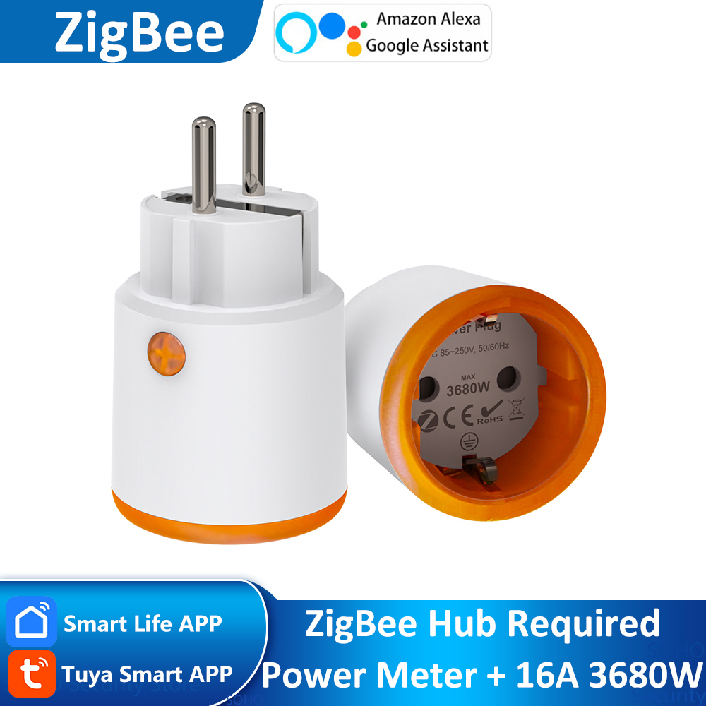 EU 16A Tuya ZigBee Smart Home  - Smart Plug Zigbee 16A review and price