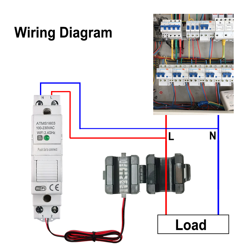 Smart WiFi Digital Energy Mete - Energy Meter Din Rail Wifi review and price
