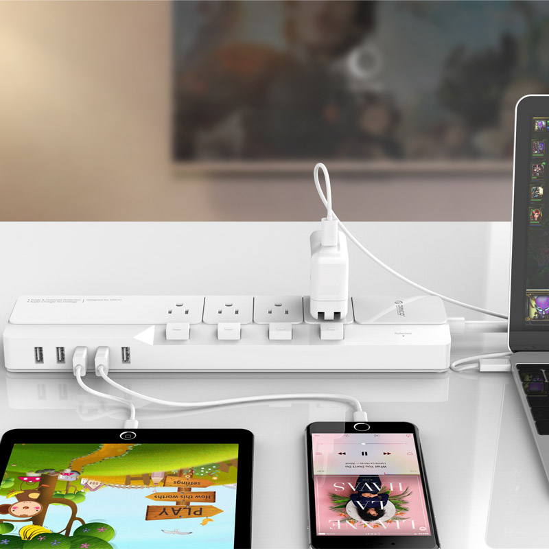 ORICO 4AC Outlets 5USB Ports P - Smart Power Strip 4 Outlet Usb review and price