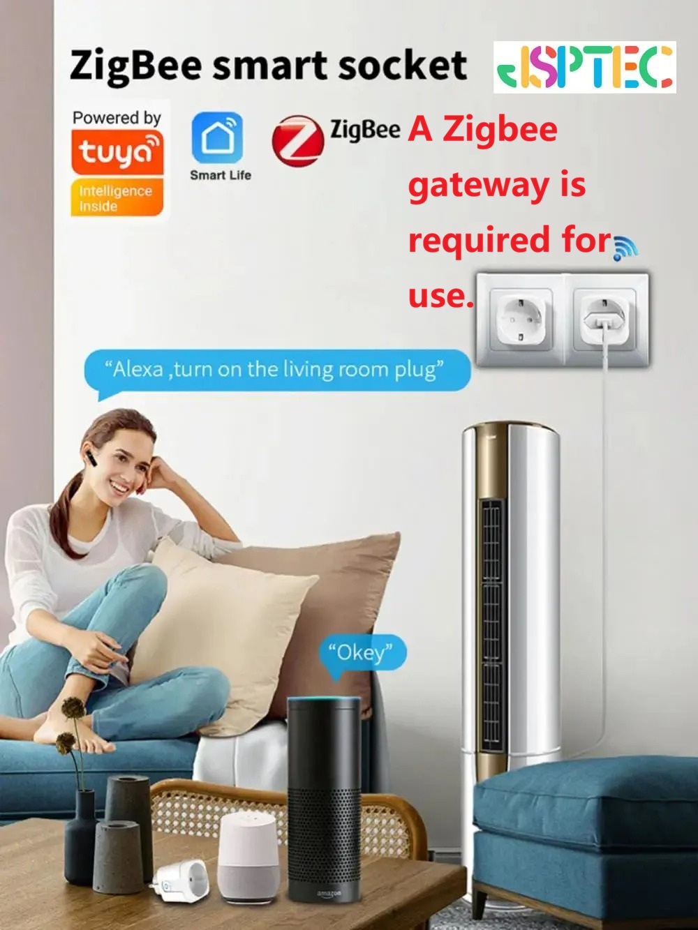 tuya Smart Plug Zigbee EU 16A/ - Smart Plug Zigbee 16A review and price