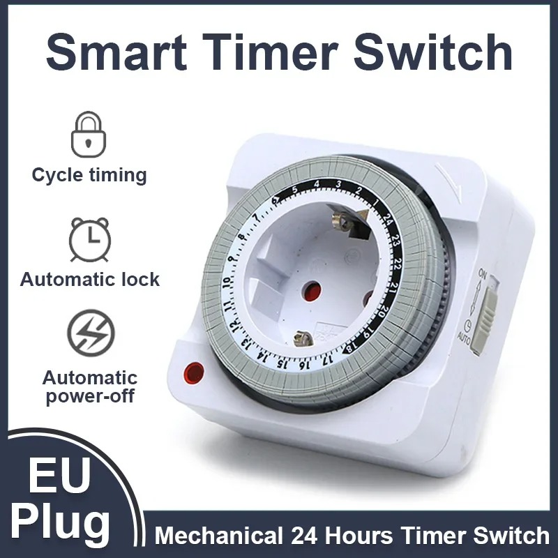 Mechanical Timer Switch Socket - Smart Socket With Timer Countdown review and price