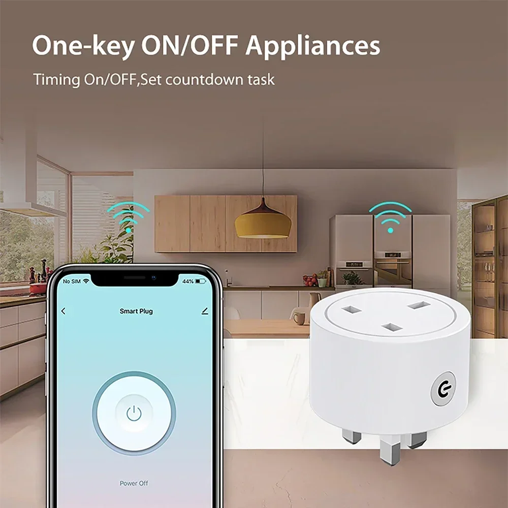 Zigbee Smart Plug 16A UK Socke - Smart Socket 16A Tuya App review and price