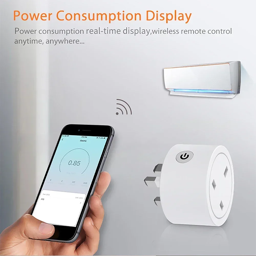 Zigbee Smart Plug 16A UK Socke - Smart Socket 16A Tuya App review and price