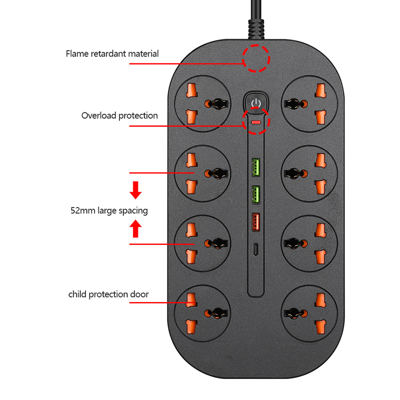 Power Strip Surge Protector El - Smart Plug Surge Protector review and price