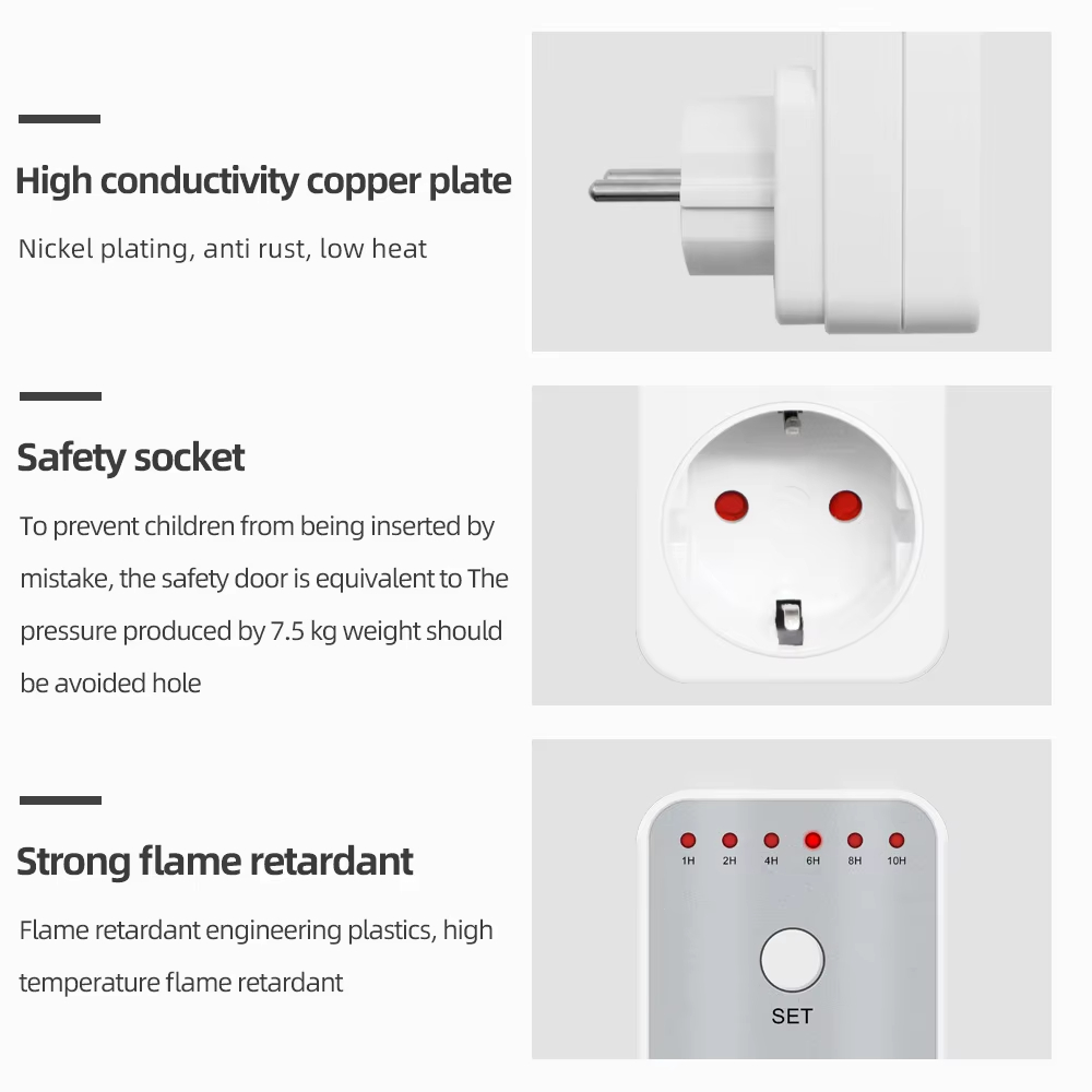 TM04 Countdown Timer Switch 1h - Smart Socket With Timer Countdown review and price