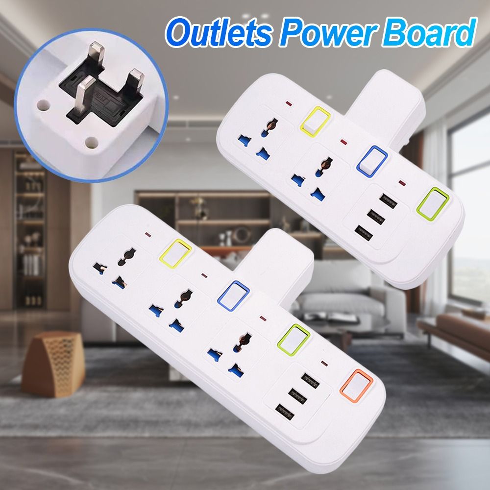 UK Household Extension Cord 4  - Smart Plug Surge Protector review and price