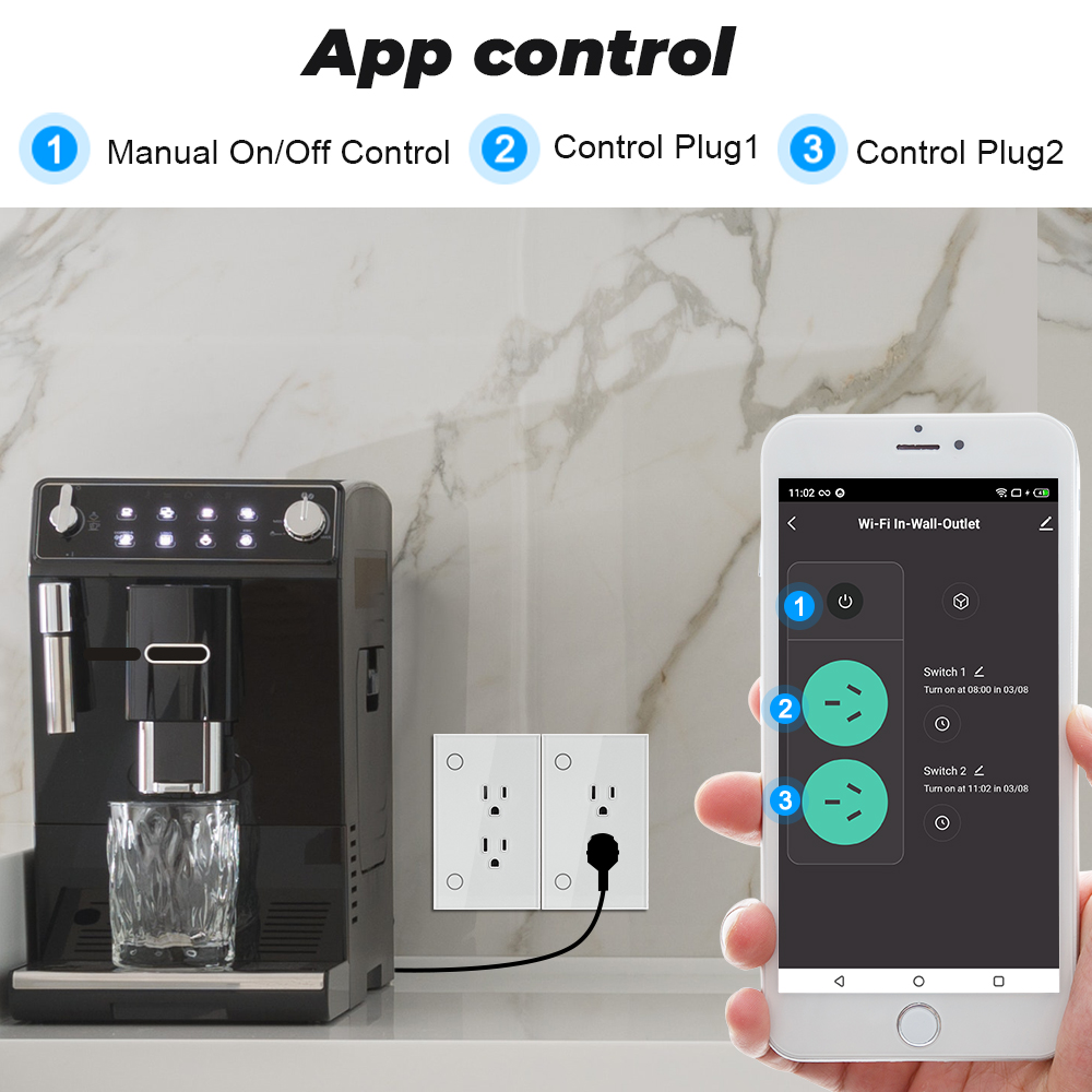 16A Tuya Wifi Socket Us Plug O - Smart Plug Energy Monitoring Wifi review and price