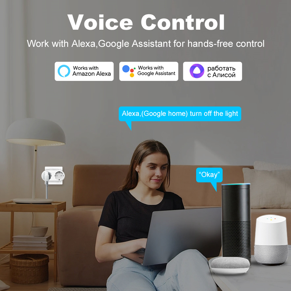 Manhot WIFI Smart Socket 2in1  - Smart Socket 16A Tuya App review and price