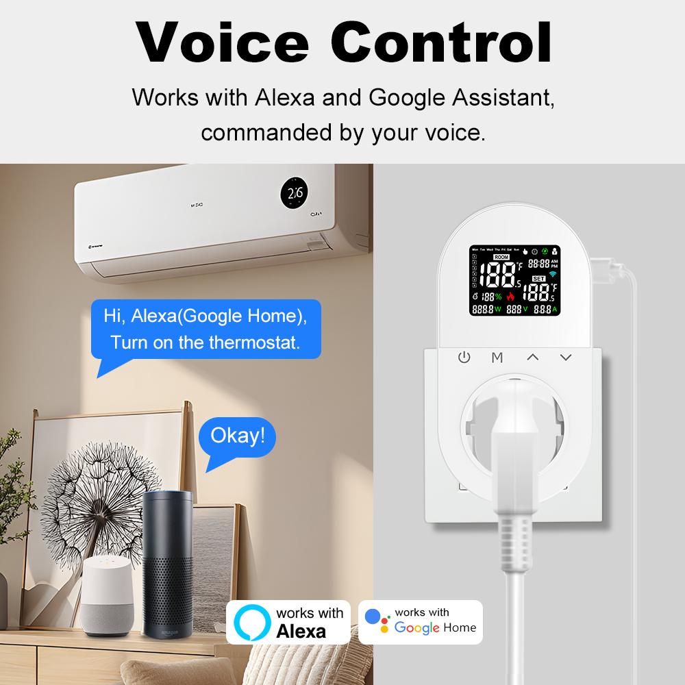 MANHOT 16A WiFi Smart Plug-in  - Smart Socket 16A Tuya App review and price