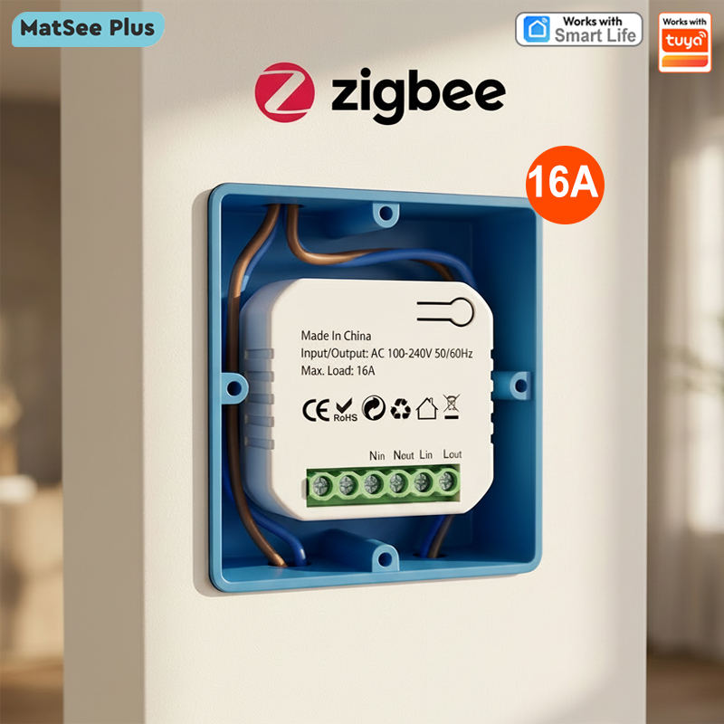 Smart Life ZigBee Socket Switc - Smart Plug Zigbee 16A review and price