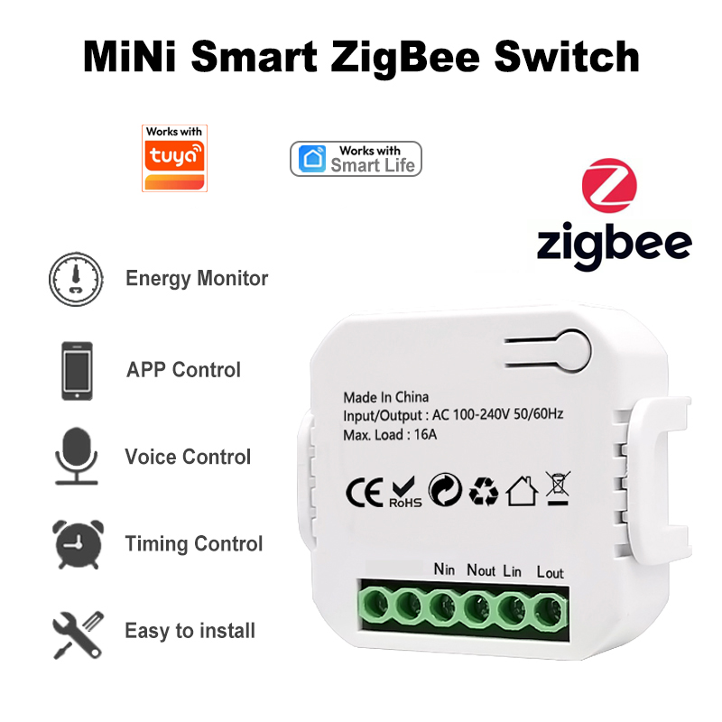Smart Life ZigBee Socket Switc - Smart Plug Zigbee 16A review and price