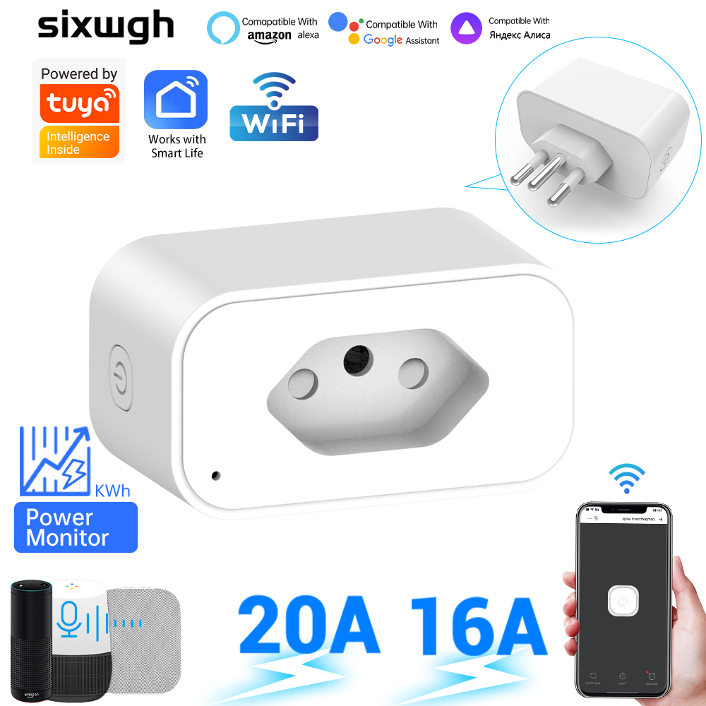 Tuya WiFi Smart Socket Brazil  - Smart Socket With Timer Countdown review and price