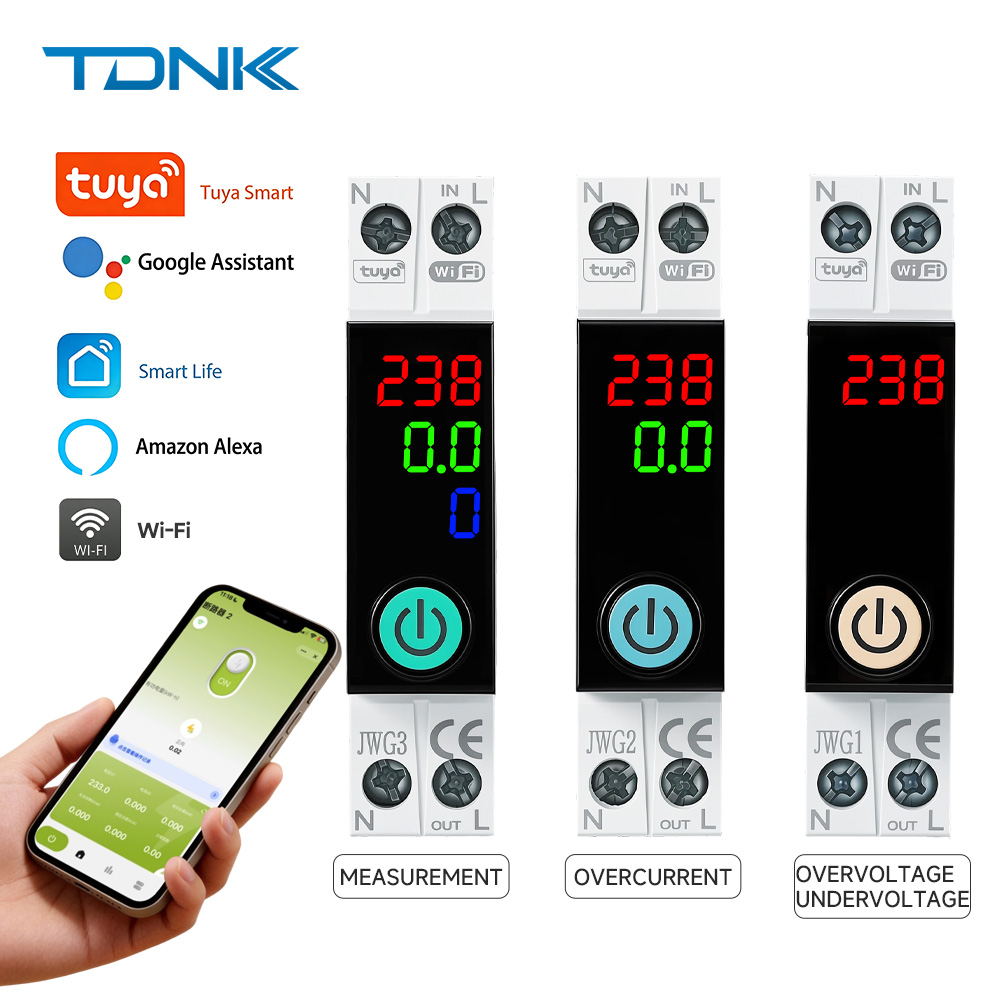 Tuya WiFi Din Rail Smart Circu - Energy Meter Din Rail Wifi review and price