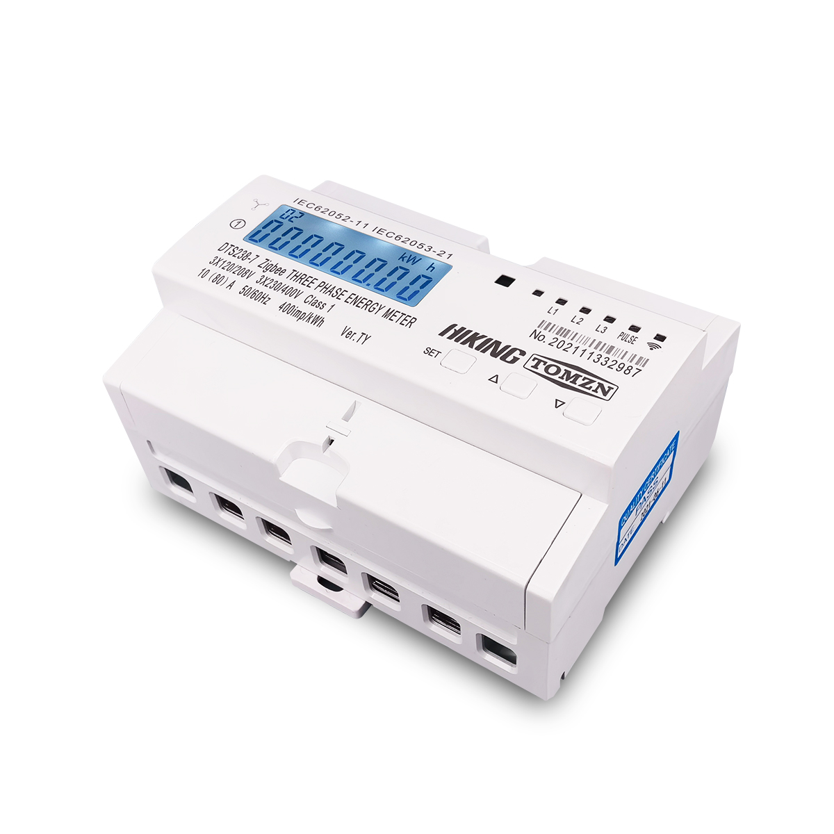 TOMZN 80A 3 Phase Zigbee Gatew - Energy Meter Din Rail Wifi review and price