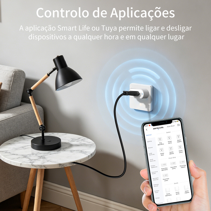Tuya WiFi Brazil Plug 16A Sock - Smart Socket 16A Tuya App review and price